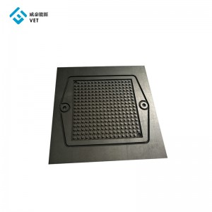 Factory wholesale Low Electeic Resistance Electrode Conductive Plate Graphite Plate