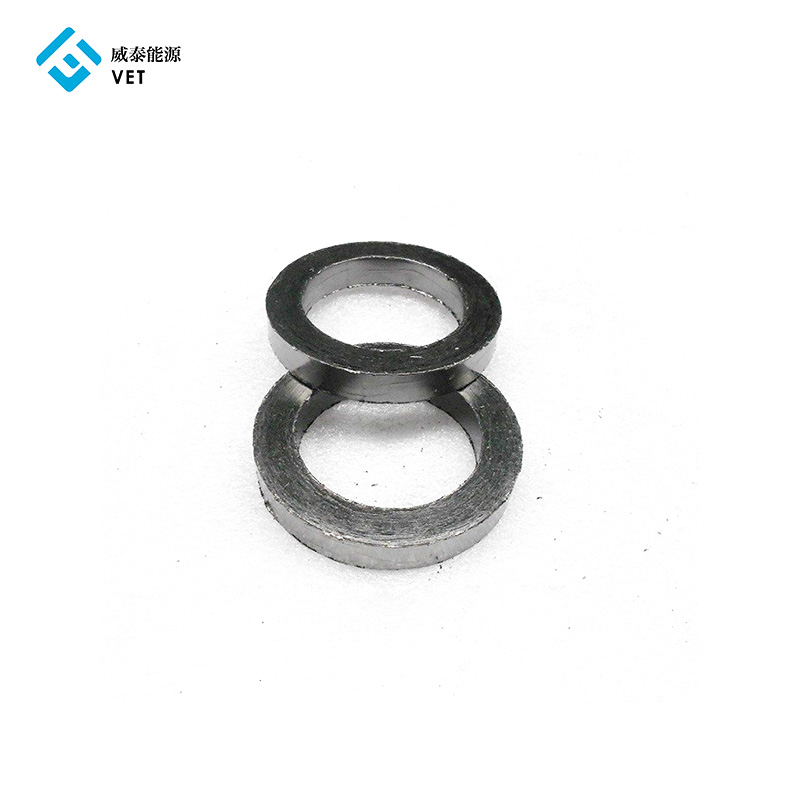 OEM/ODM Factory Silicon Carbide Coating Graphite Product - China expanded exhaust graphite ring  – VET Energy