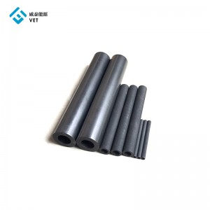 Factory source Price Of Graphite Block - High quality degassing graphite tubes, china graphite tube supplier /manufacturer  – VET Energy