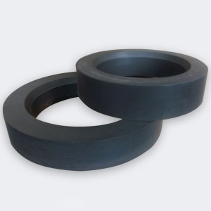Impregnated antimony high tightness/ temperature resistance graphite rings