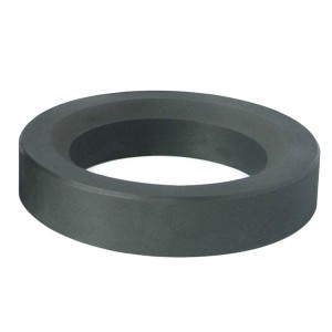 Impregnated antimony high tightness/ temperature resistance graphite rings