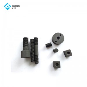 Best Price on China High Purity Graphite Components /Graphite Screw/Graphite Nut