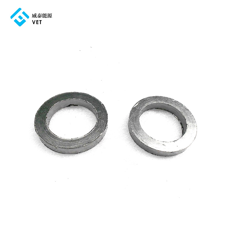 Wholesale Graphite Boat Part - Graphite ring price for sealing, graphite seal ring  – VET Energy