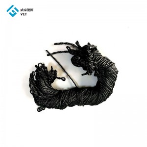 Well-designed China Hot Sale Fiberglass Round Braided Rope 550c