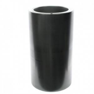 Graphite casting crucible and stopper