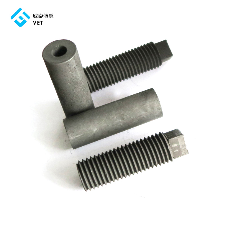 Wholesale Graphite Boat Part - 2019 High quality Made Density Vacuum Furnace Used Graphite Bolts And Nuts – VET Energy