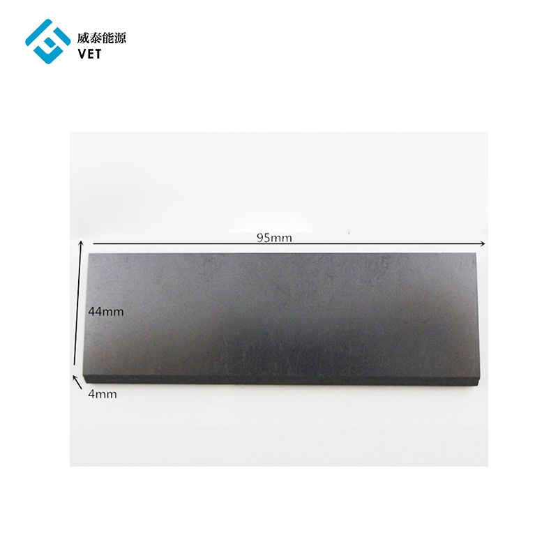 China Cheap price Graphite Sheet&Paper - Graphite Vane 95x44x4mm – VET Energy
