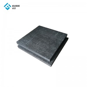 China New Product Carbon Roller / Rigid Felts Heat Resistance Graphite Felt Soft