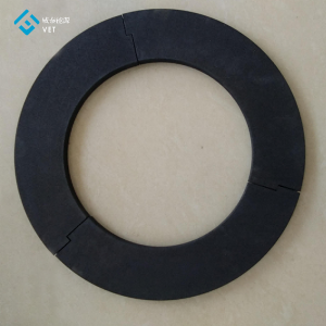 Custom graphite ring Corrosion resistant isostatic pressure graphite ring