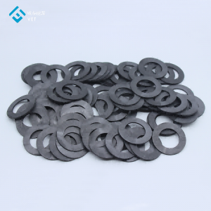 Custom graphite ring isostatic pressure graphite ring flexible graphite ring