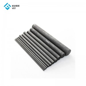 Short Lead Time for 150mm RP HP UHP Graphite Rod From China Supplier Rongxing Brand
