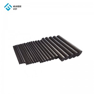Cheapest Factory China High Carbon Graphite Electrode Rod with Nipples Provided