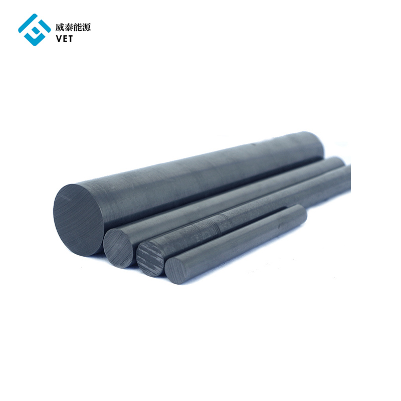 China wholesale Graphite Plate - Quots for China Diameter: 300mm Length: 400mm High Density Graphite Round Rod – VET Energy