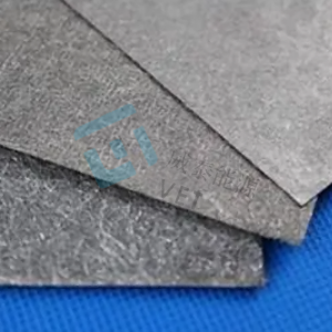 Top Grade 650X650mm Titanium Sintered Fiber Felt Sheet 0.4 mm Thickness 60-70% Porosity Titanium Felt Sheet