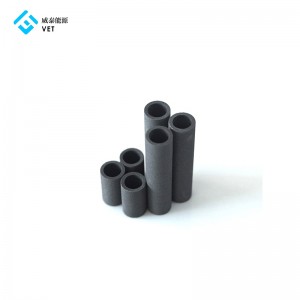 Custom Design isostatic graphite tubes/ tube for parts