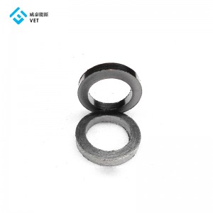 2017 Good Quality Price Graphite Electrode - Low price graphite ring, low ash long life soft carbon graphite ring  – VET Energy