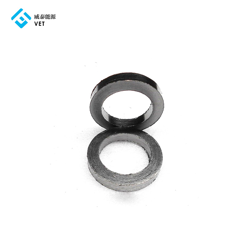 Manufacturer for Tube - Low price graphite ring, low ash long life soft carbon graphite ring  – VET Energy