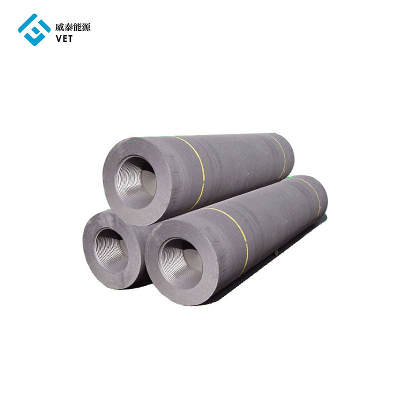 Chinese wholesale Uhp 600mm Graphite Electrode - Graphite electrode hp for steel plant smelting  – VET Energy