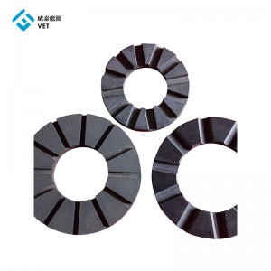 Top Suppliers Good Lubrication Impregnated Resin Carbon Sealing Ring Graphite Bearing