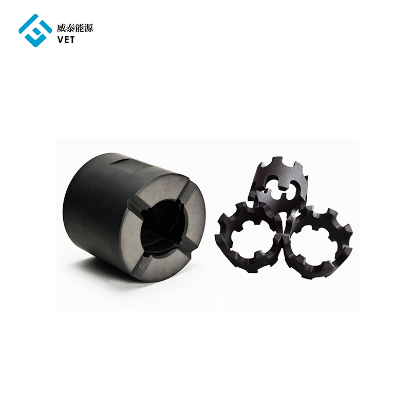 OEM/ODM Factory Silicon Carbide Coating Graphite Product - Hot New Products Thrust Supply Self-lubricate High Quality Carbon Graphite Bearing – VET Energy