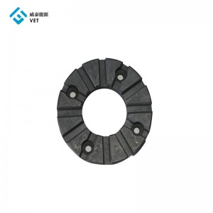 excellent performance without pre-lubrication under conditions of extreme high/low temperature graphite bearings