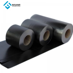 High heat resistance thermal expansion flexible synthetic graphite paper flame retardant graphite paper