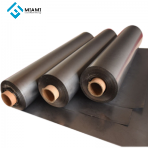 Low resistance conductive high purity natural graphite paper expanded graphite foil paper
