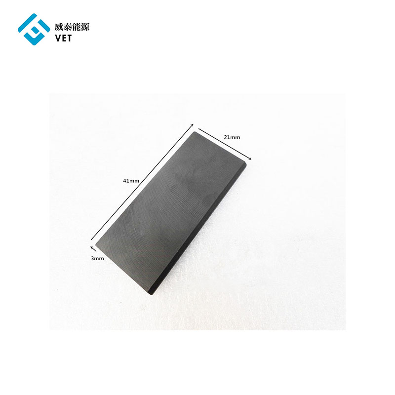 Chinese Professional Graphite Electrode For Eaf - Graphite Vane 41x21x3mm – VET Energy
