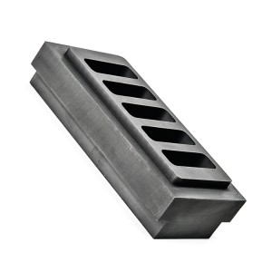 Personlized Products China Eight Holes High Density Graphite Mold for Round Brass Bar