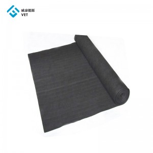 Chinese Professional 5mm, 7.5mm, 10mm Carbon Graphite Felt Cut to sizes
