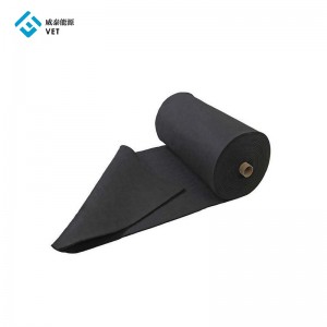 China New Product Carbon Fiber Thermal Insulation and Burning Resistant Graphite Felt