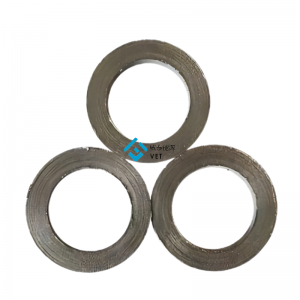 High purity fire-resistant wear-resistant sealed graphite ring
