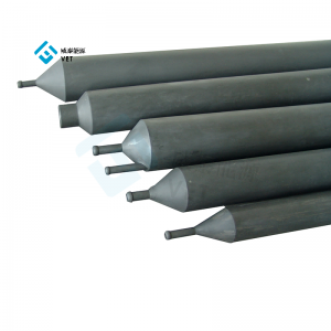 High hardness corrosion resistant silicon carbide furnace tubes