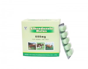 High definition Antiparasitic Medicine Albendazole - Albendazole bolus 600mg for Cattle – Veyong