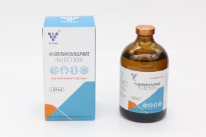 18 Years Factory Tylosin Tartrate Injection 20% - Gentamyclin sulphate injection 4% – Veyong