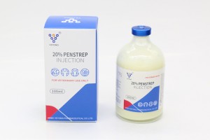 Factory Cheap Hot Enrofloxacin Hydrochloride - Penstrep Injection 20% – Veyong