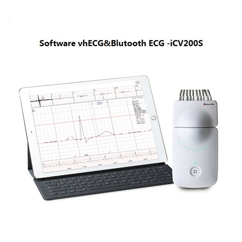New version Smart ECG device bluetooth connection for iOS colorful recorders