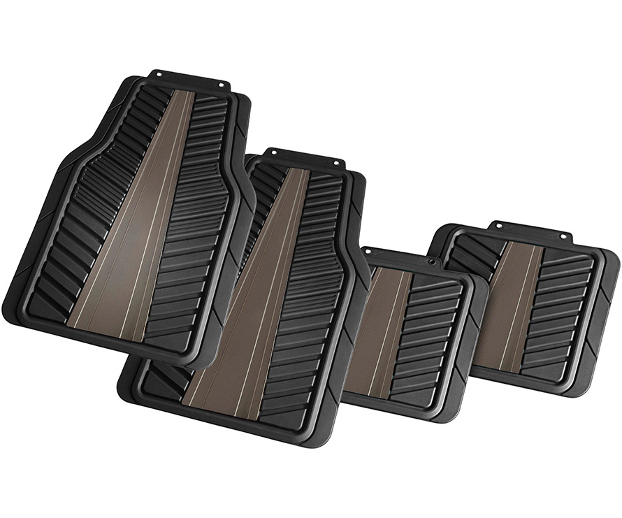 Best Price for Black Boot Tray - 3283 PVC car fllor mat with aluminum  – VIAIR