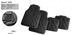 Special Design for Quilted Car Mats - Hot Selling for China Universal Fit Embroidery Butterfly and Flower Car Floor Mats Black and Pink – VIAIR