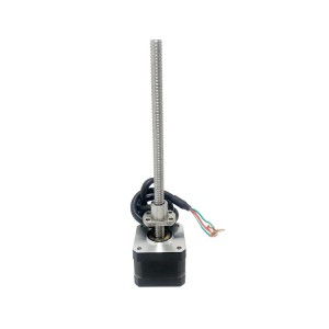 Nema 17 (42mm) hybrid ball screw stepper motor 1.8° Step Angle Voltage 2.1 / 3.7V Current 1A,4 Lead Wire