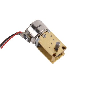 15mm worm gear stepper motor with worm gearbox Gear ratio selectable