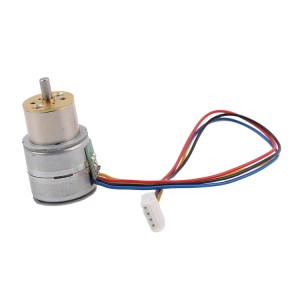 High precision 20mm pm stepper motor with circular gearbox