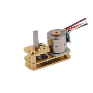 10-817G 10mm stepper motor with 1024GB horizontal gearbox shaft type gear ratio adjustable