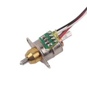 10mm linear motor with lead screw stepper motor with anti-rotation bracket