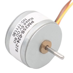 2-phase 4-wire Permanent magnet 25mm step motor applied to office equipment