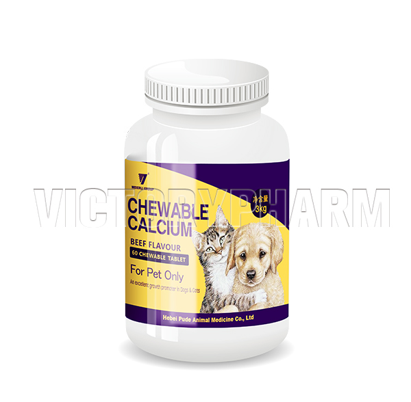 Chewable Calcium for PET