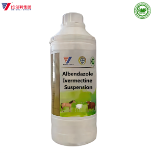 Compound Antiparasitic Medicine Albendazole Ivermectin oral suspension Veterinary Medicine for Cattle Sheep Goats Horses Use
