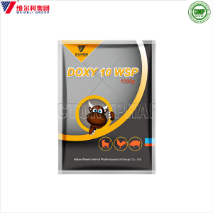 GMP Antibiotic Veterinary Respiratory Medication Doxy Hydrochloride 10% Soluble Powder for Poultry and Livestock