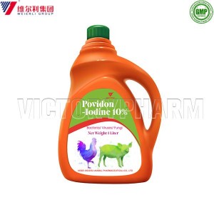Animal Use Povidone Iodine 10% Oral Solution with Good Quality
