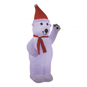 Lowest Price for Christmas Inflatable Santa - 6FT Inflatable Bear with Plush – K&N